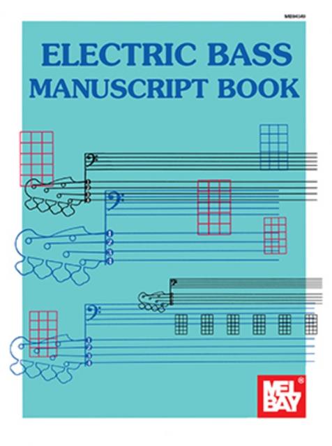 Electric Bass Manuscript Tab & Notation 32 Pages