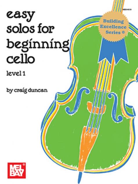 Easy Solos For Beginning Cello Lvl1 Bk/oa