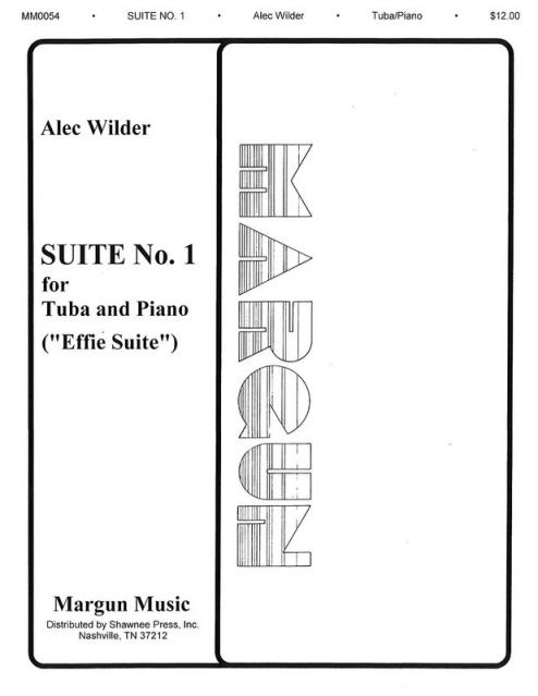 Wilder - Suite No 1 For Tuba/piano Effie Suite