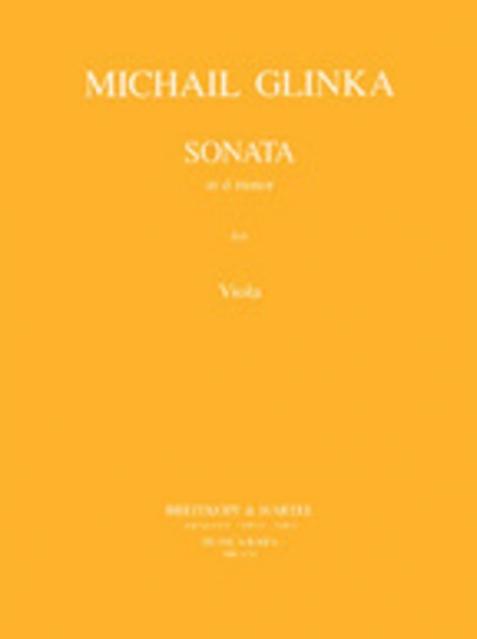 Glinka - Sonata D Min Viola/piano