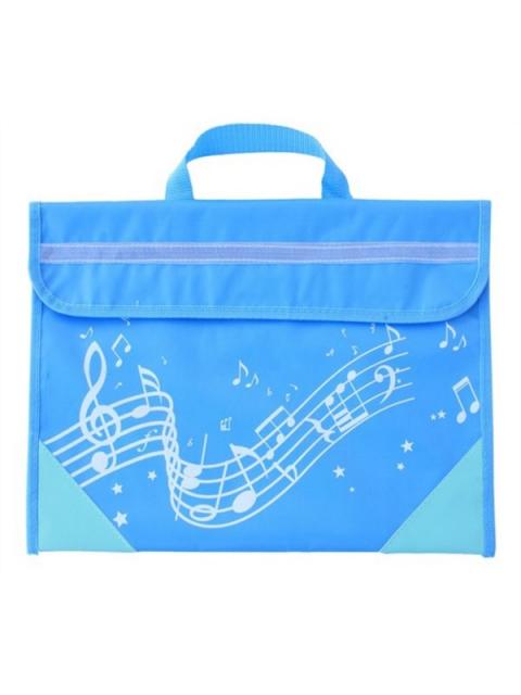 Musicwear Wavy Stave Music Bag Light Blue