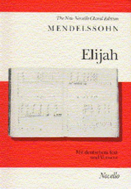 Mendelssohn Elijah Vocal Score