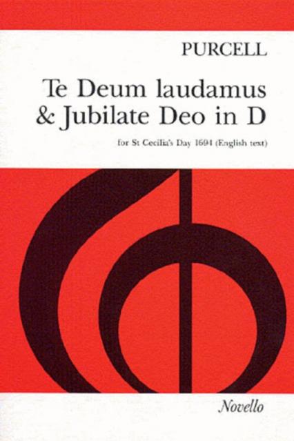 Purcell Te Deum/jubilate V/s Eng.(bridge