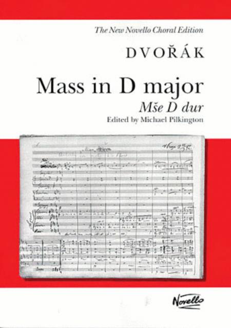 Dvorak Mass In D Op 86 V/s New Ed