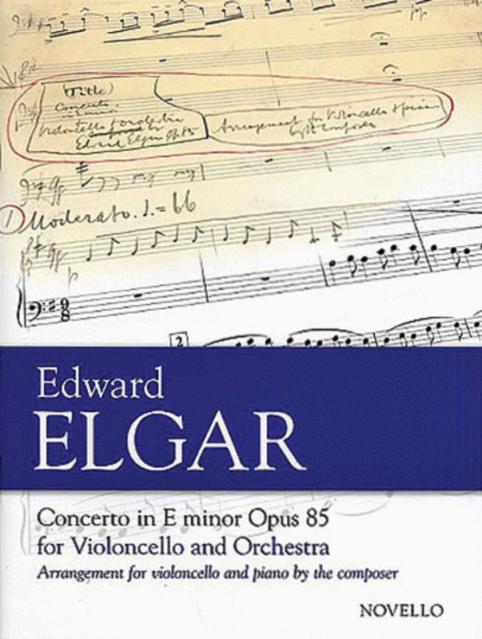 Elgar Concerto Op 85 Cello/piano(new Ed.)