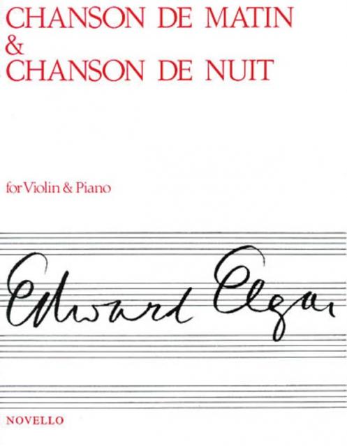 Elgar Chanson De Matin/de Nuit Vln/piano