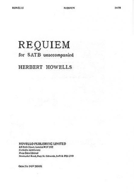 Howells Requiem Satb