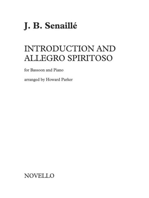 Senaille Intro & Allegro Spiritoso