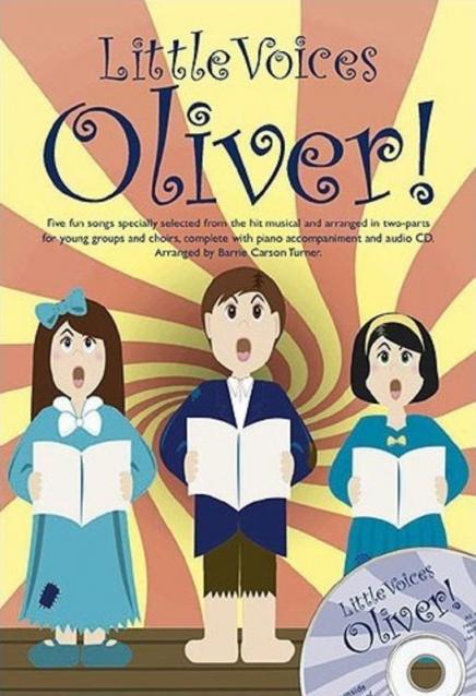 Little Voices Oliver 2 Part/piano Bk/cd