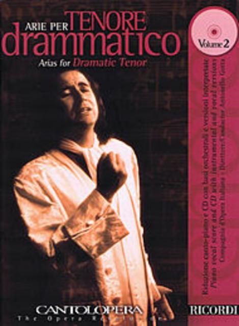 Arie Per Tenore Drammatico V2 Cantolopera Bk/cd