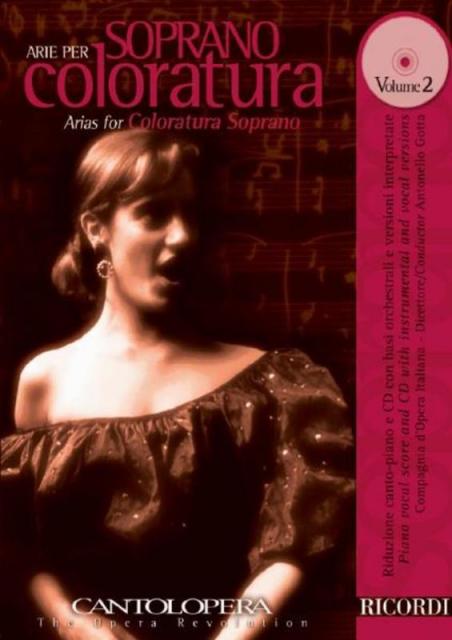 Arie Per Soprano Coloratura Vol 2 Bk/cd