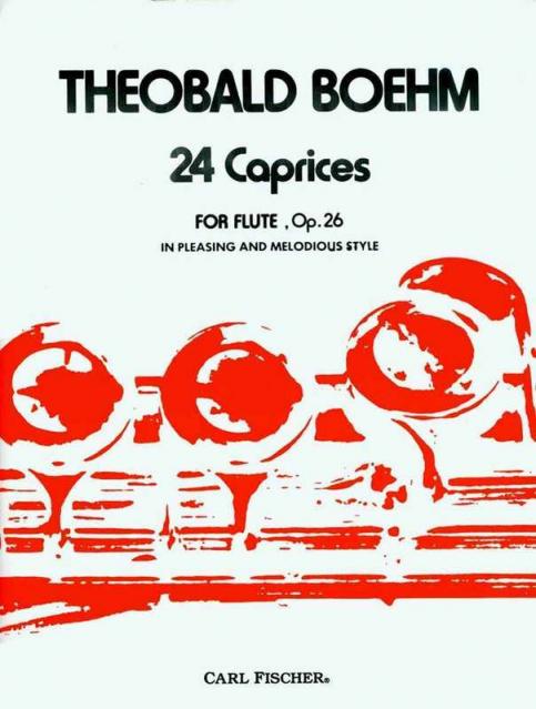 Boehm - 24 Caprices Op 26 For Flute