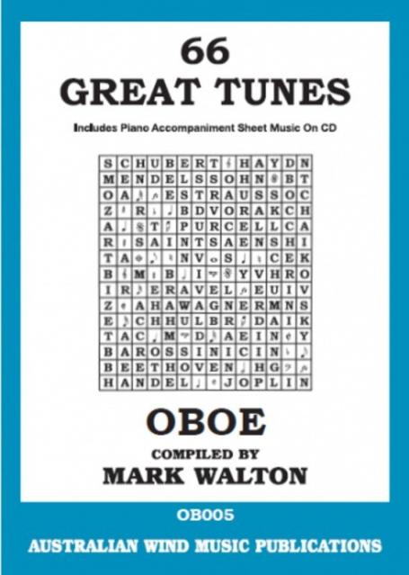 66 Great Tunes For Oboe Bk/cd