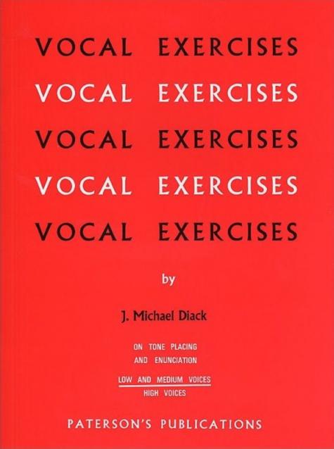 Diack Vocal Exercises Low & Med Voice