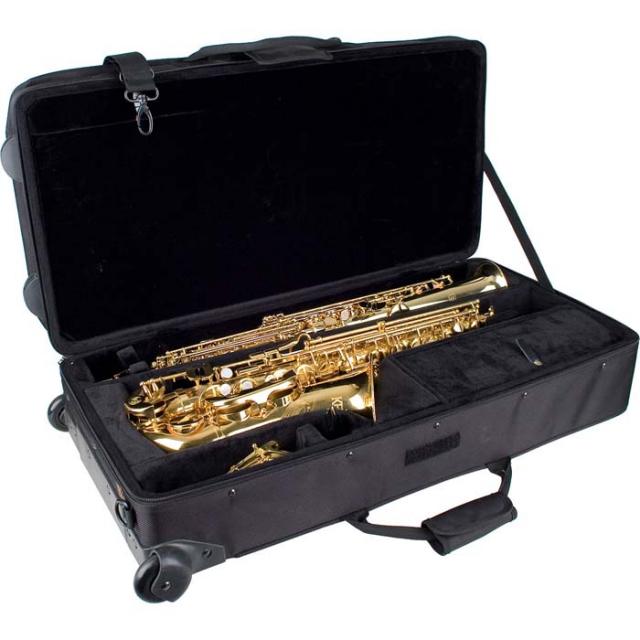 PROTEC Alto / Soprano Sax Combination PRO PAC with Wheels