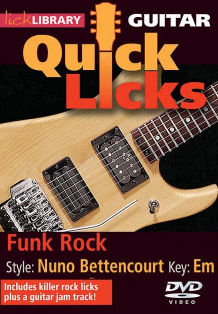 Quick Licks Funk Rock Gtr  Dvd