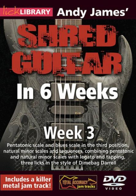 Lick Library Shred Guitar In 6 Weeks Wk 3