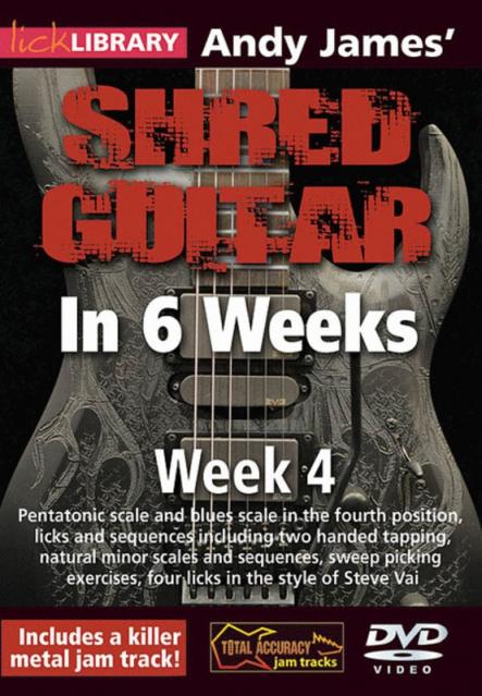 Lick Library Shred Guitar In 6 Weeks Wk 4