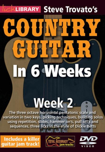 Lick Library Steve Trovatos Country Gtr 6wks-wk2