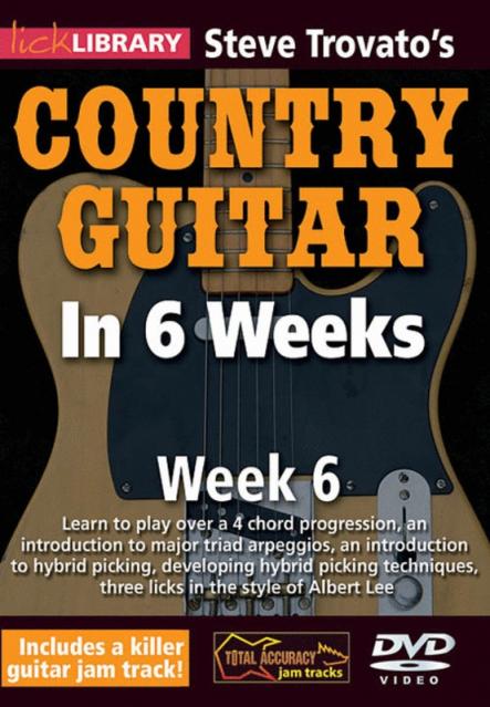 Lick Library Steve Trovatos Country Gtr 6wks-wk6