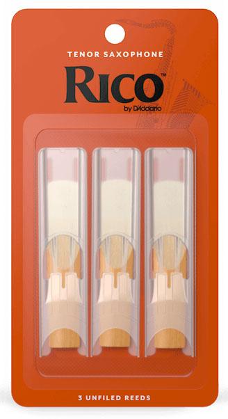 Rico Tenor Saxophone Reeds by D'Addario - Pack of 3