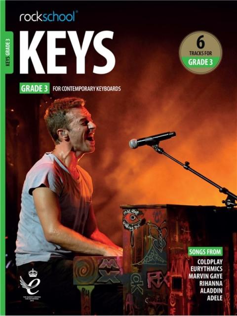 ROCKSCHOOL KEYS GRADE 3 2019+ BK/OLA