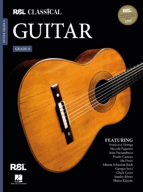 ROCKSCHOOL LASSICAL GUITAR GRADE 8 (2022)