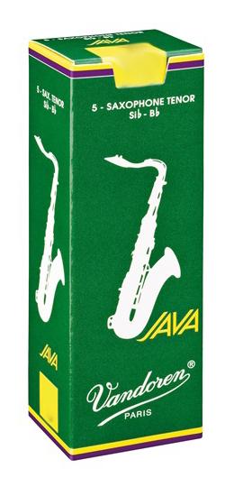 Vandoren Java (Green) Tenor Sax Reeds - Box of 5