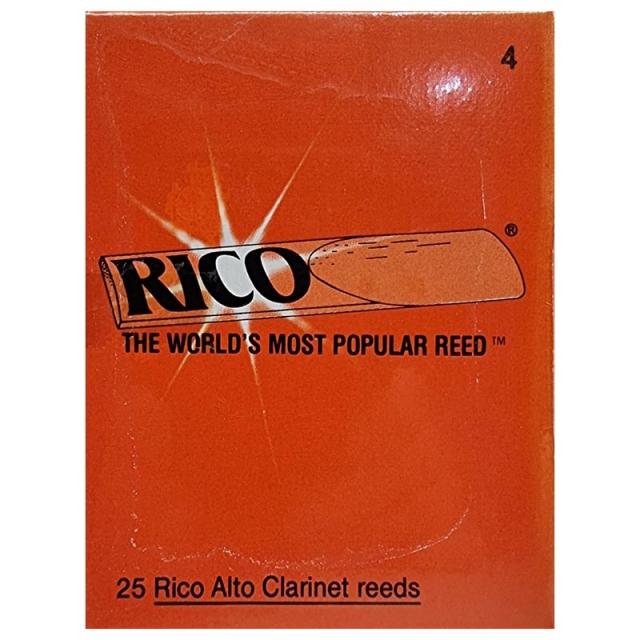 25 Rico Alto Reeds, Strength 4 (Old Stock)