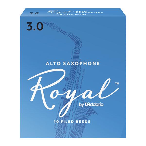 Rico Royal Alto Saxophone Reeds by D'Addario (Box of 10)