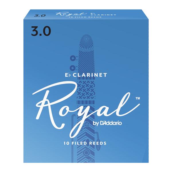 Royal E-flat Clarinet Reeds by D'Addario (Box of 10)