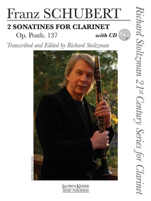 2 Sonatines For Clarinet Op 137 Bk/cd