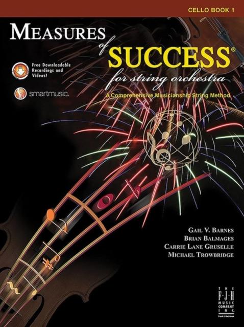 Measures Of Success Cello Bk 1 Bk/dvd