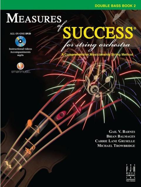 Measures Of Success Double Bass Bk 2 Bk/dvd