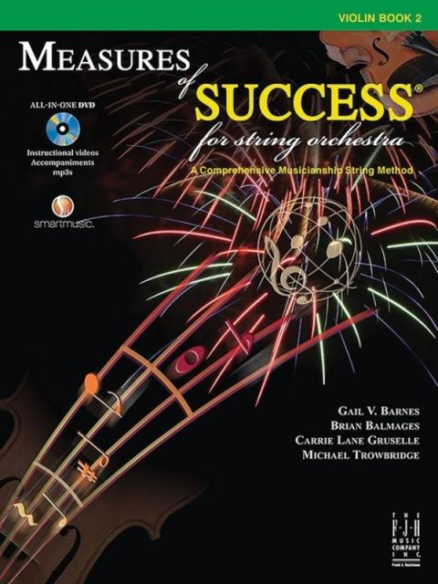 Measures Of Success Violin Bk 2 Bk/dvd