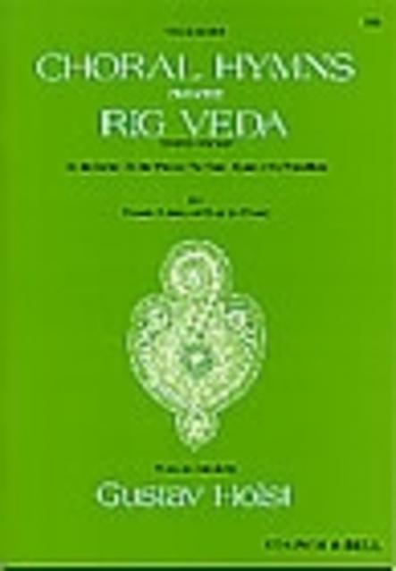 Choral Hymns From Rig Veda Third Group Ssaa/harp