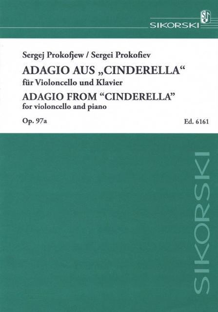 Adagio From Cinderella Op 97a Vc/pno