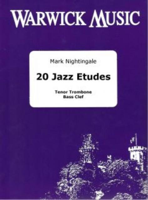 Nightingale - 20 Jazz Etudes Bass Clef Bk/cd