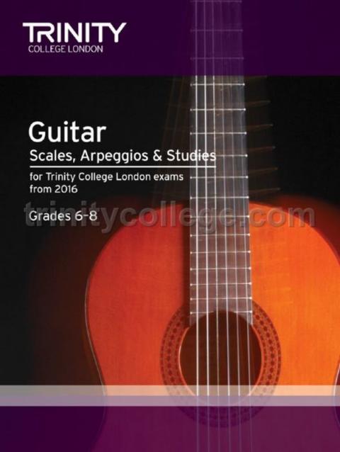 Guitar Scales Arps Studies Gr 6-8