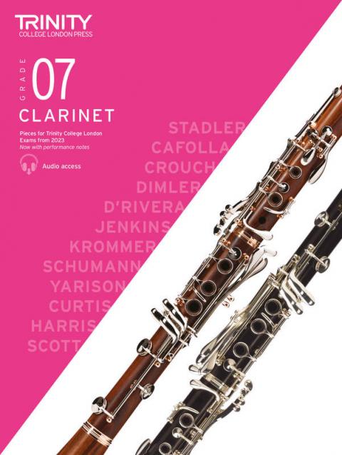 TRINITY CLARINET EXAM PIECES FROM 2023 GRADE 7