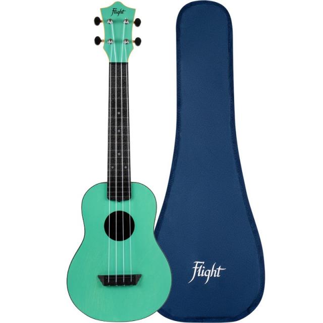 FLIGHT TUC-35 LIGHT BLUE TRAVEL CONCERT UKULELE