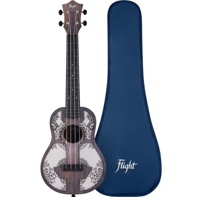 FLIGHT TUC-40 MW MANDALA TRAVEL CONCERT UKULELE