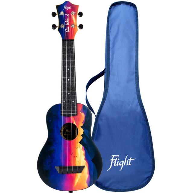 Flight Tus-ee Sunset Elise Ecklund Travel Soprano Ukulele