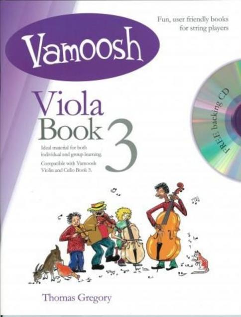 Vamoosh Viola Book 3 Bk/cd