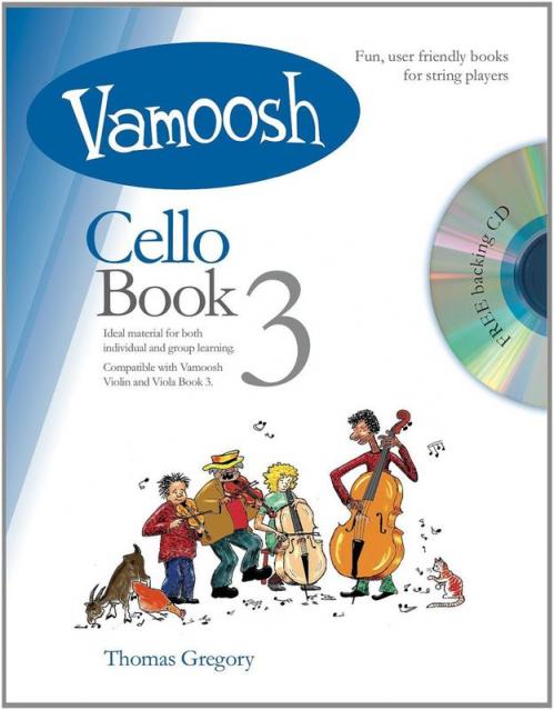 Vamoosh Cello Book 3 Bk/cd