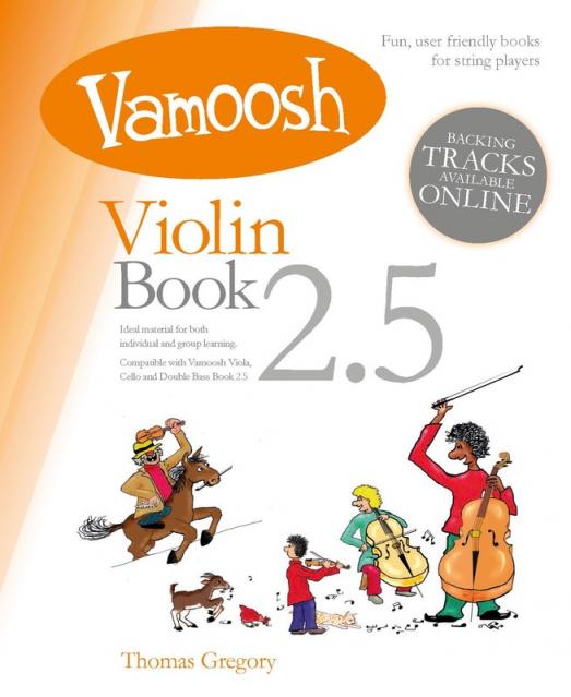 VAMOOSH VIOLIN BOOK 2.5 BK/OLA