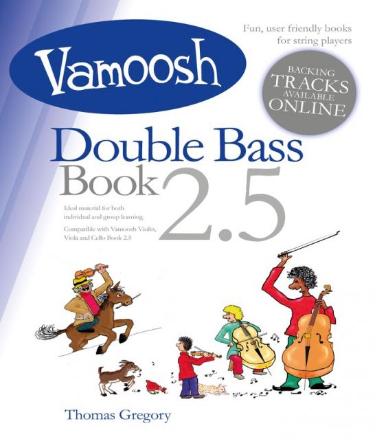 VAMOOSH DOUBLE BASS BOOK 2.5 BK/OLA