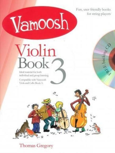 Vamoosh Violin Book 3 Bk/cd