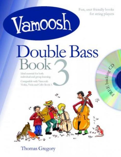 Vamoosh Double Bass Book 3 Bk/cd