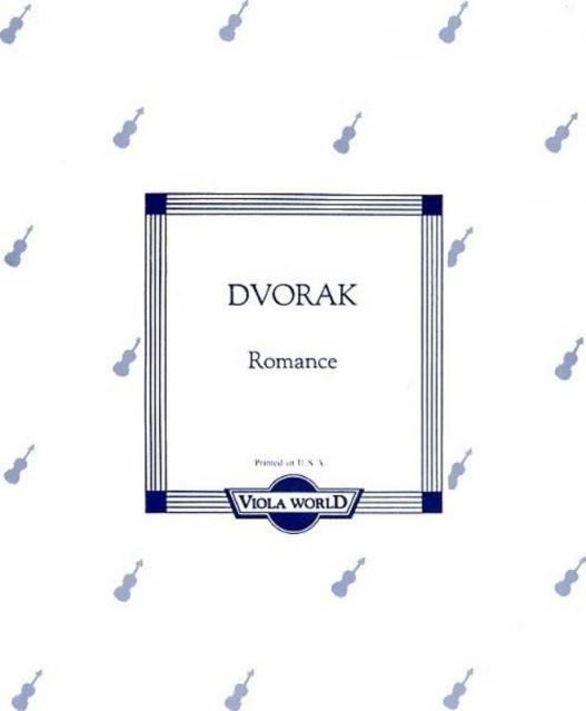 Dvorak Romance Op 11 Viola/piano(arnold)